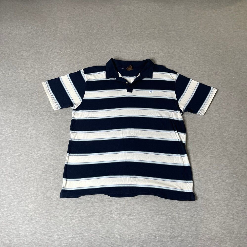 Parts Men’s Vintage Striped Classic Fit Polo Shirt Top